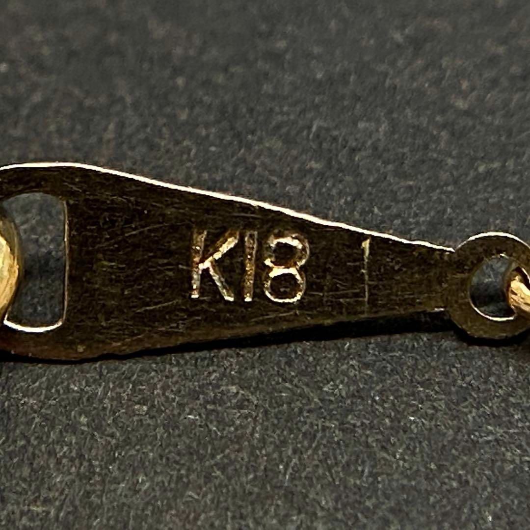 K18 デザインネックレス　チェーン　48cmネックレス