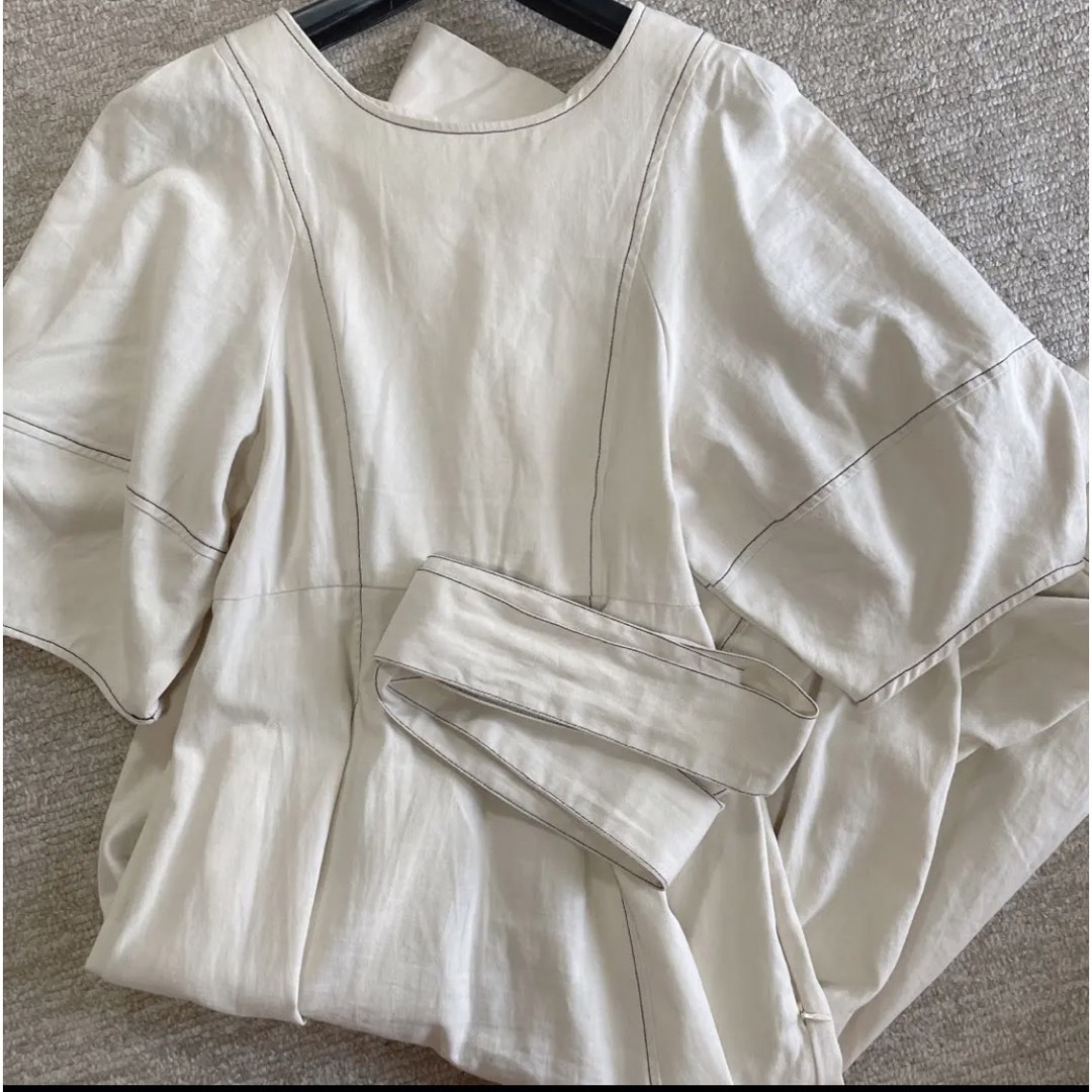 natural couture ナチュラルクチュール ランタンスリーブワンピース 4
