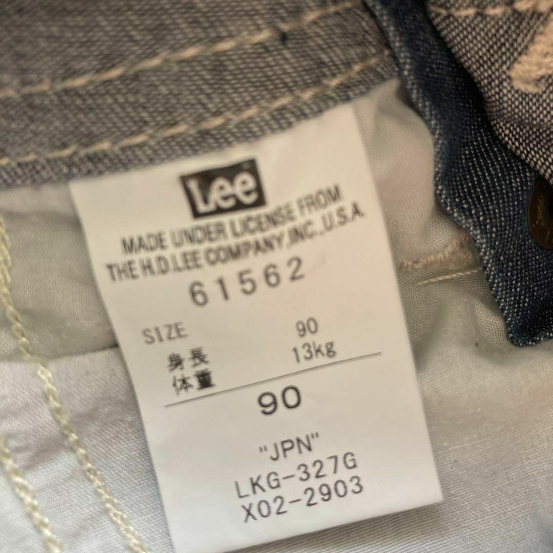 Lee(リー)のLee ワンピース＆babyGAP カットソー 長袖 トップス サイズ90 キッズ/ベビー/マタニティのキッズ服女の子用(90cm~)(ワンピース)の商品写真