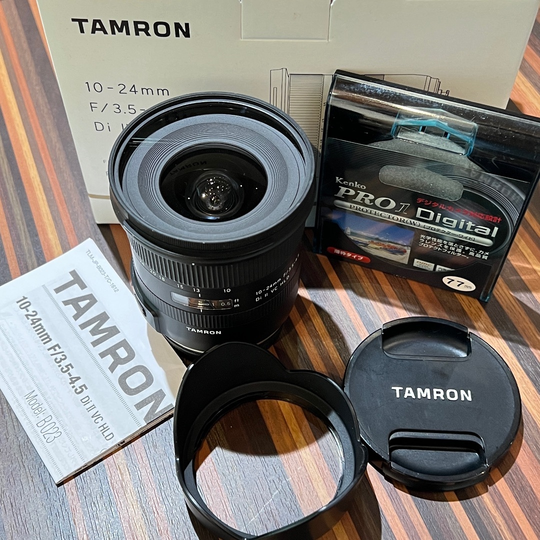 TAMRON(タムロン)のタムロン 10-24mm f3.5-4.5 Di II VC HLD B023 スマホ/家電/カメラのカメラ(レンズ(ズーム))の商品写真