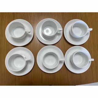 Noritake - JALのコーヒーカップとソーサセット6客 大皿2枚の通販 by