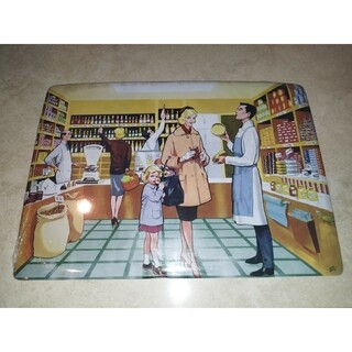 フランス製メタルカード【食料品店】(写真/ポストカード)