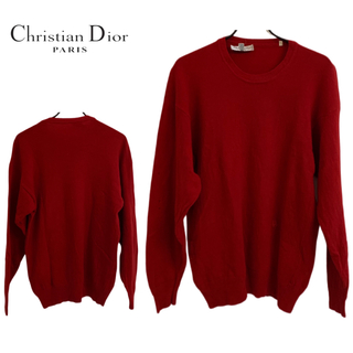 クリスチャンディオール(Christian Dior)のChristian Dior PARIS VINTAGE イタリア製 ニット L(ニット/セーター)