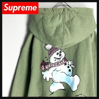Supreme Snowman Hooded Sweatshirt 希少Lサイズ