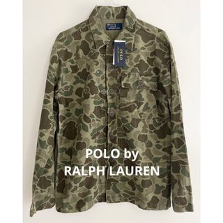 ポロラルフローレン(POLO RALPH LAUREN)のPOLO by ラルフローレン　ミリタリーシャツ　シャツ　迷彩　米国購入　新品(シャツ)