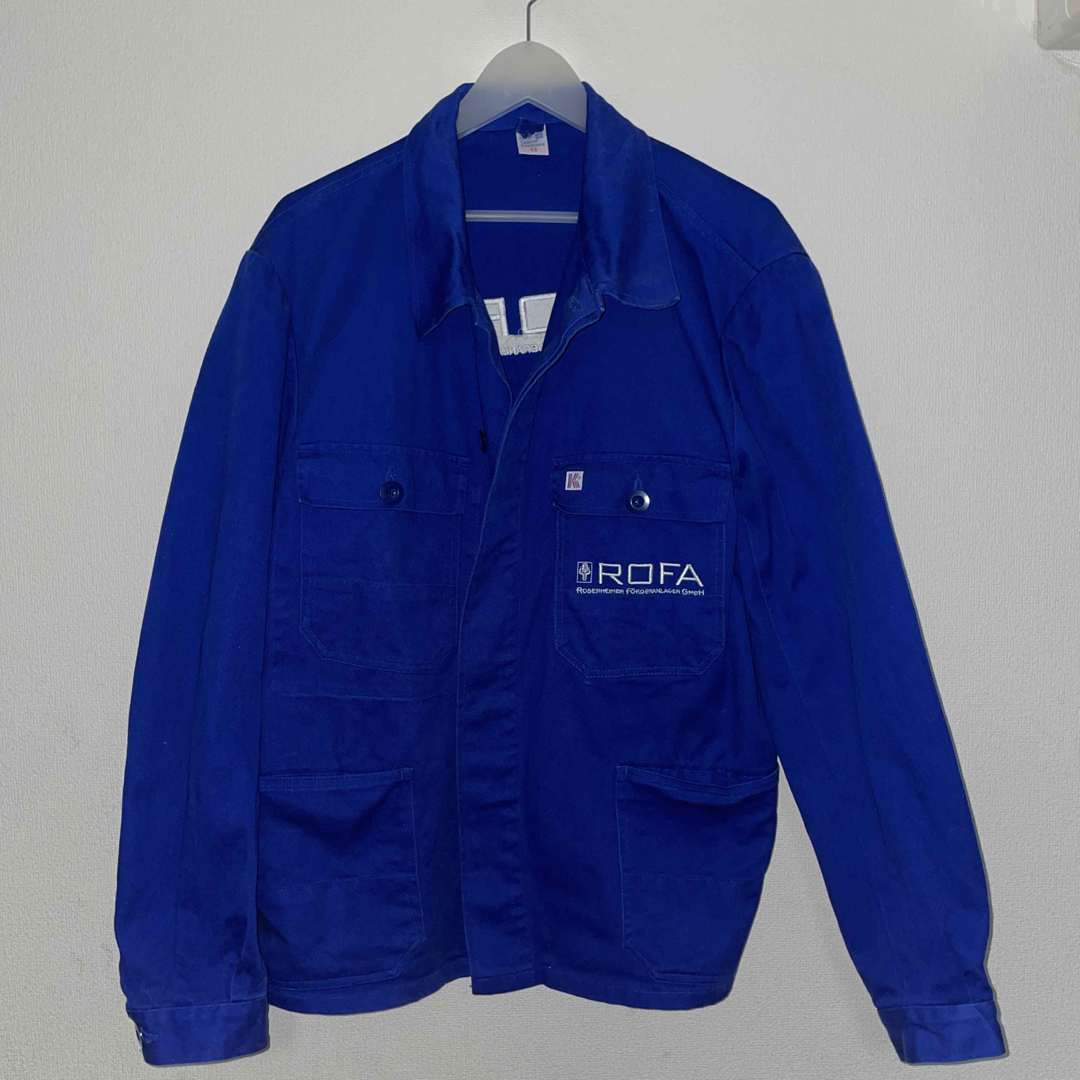 ROFA 古着　ユーロ　ワーク　ジャケット　ブルー　used アウター　 メンズのジャケット/アウター(その他)の商品写真