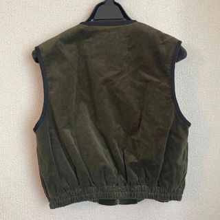 MIRITARY CORDUROY VEST