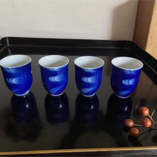 フカガワセイジ(深川製磁)の今日だけセール　深川製磁　ぐい呑み　おちょこ　盃　日本酒　お正月　熱燗(食器)