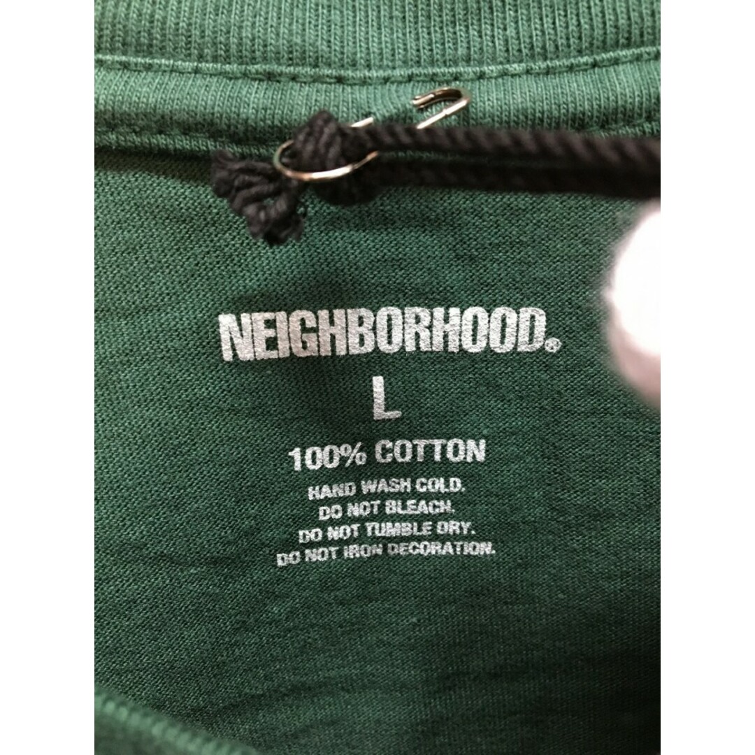 NEIGHBORHOOD NH.TEE SS-1 23AW ネイバーフッド Tシャツ GREEN 232PCNH-ST01【004】約235cmN