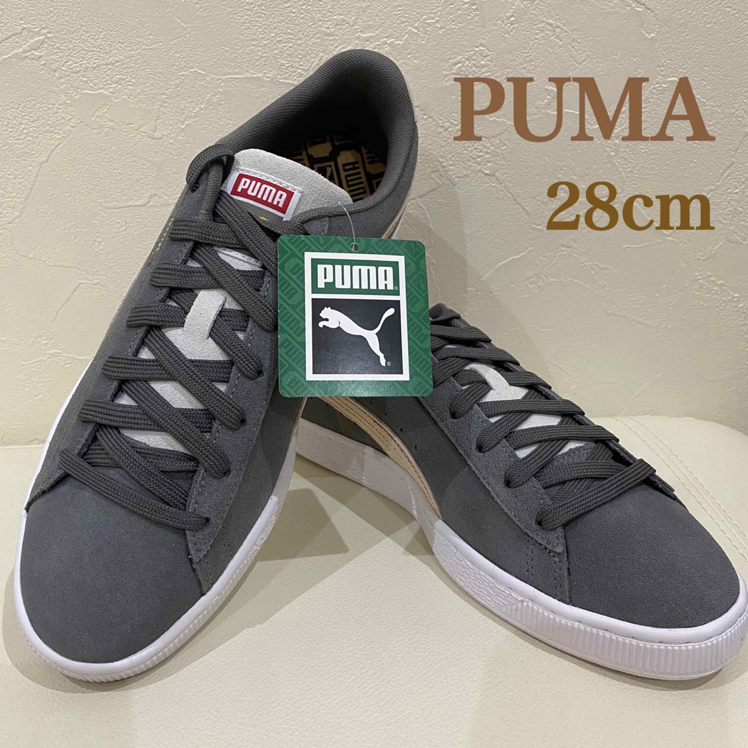 新品　PUMA プーマ　スウェード　ディケイズ　スニーカー　グレー　28cm