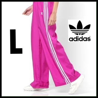 【日本非売品】【希少】着用数回！adidas ピンクストライプジャージ