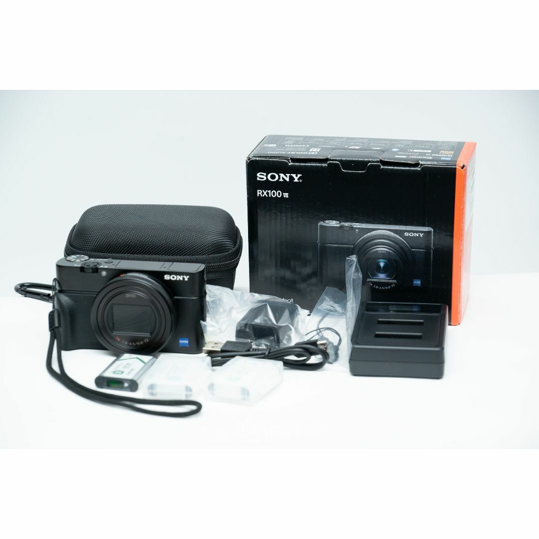 【極美品】 SONY■RX DSC-RX100M7■バッテリーケース等フルセット