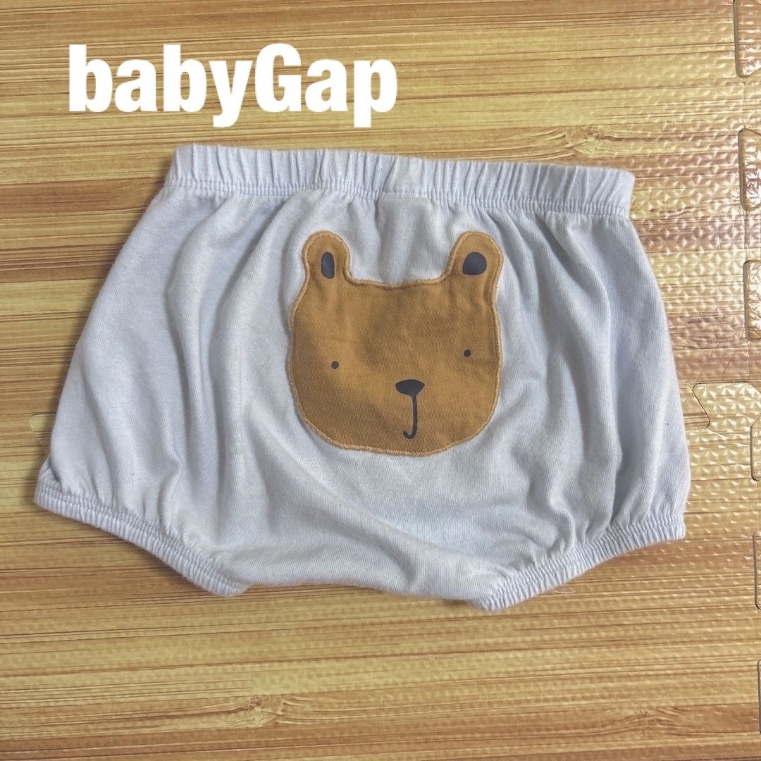 babyGAP(ベビーギャップ)のbabygap ショートパンツ ブルマ くま キッズ/ベビー/マタニティのベビー服(~85cm)(パンツ)の商品写真