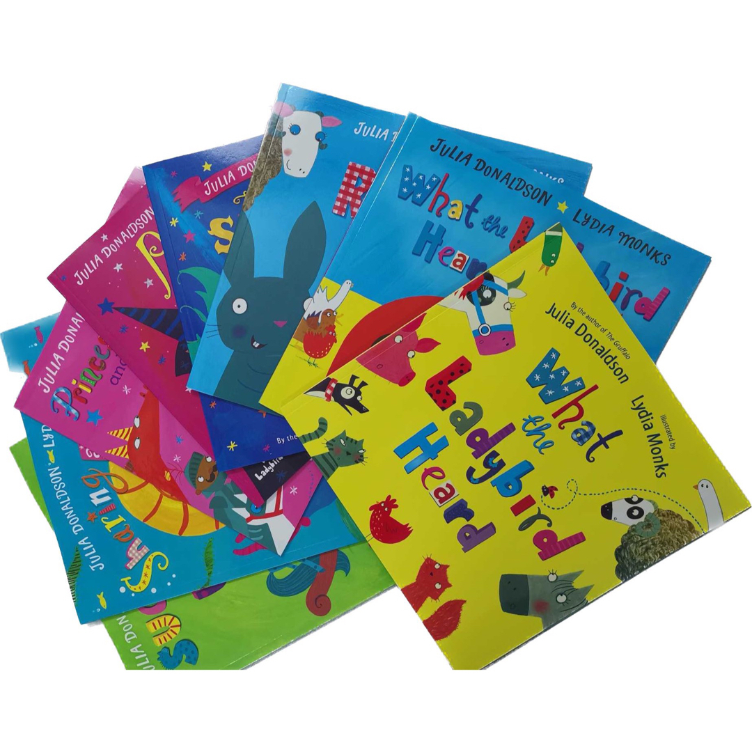 Julia Donaldson絵本8冊セットマイヤペン対応 音楽と効果音付 洋書 エンタメ/ホビーの本(絵本/児童書)の商品写真