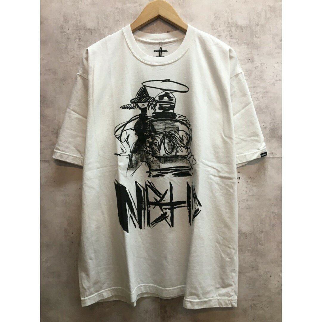 NEIGHBORHOOD NH × TAKU OBATA.TEE SS-1 BLACK ネイバーフッド 23AW Tシャツ 232PC27N-ST01S【004】