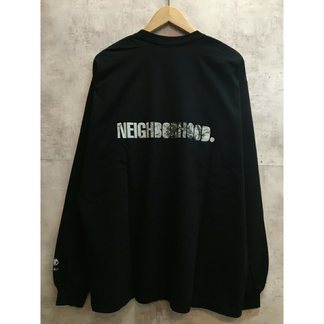 NEIGHBORHOOD(ネイバーフッド)のNEIGHBORHOOD NH × TAKU OBATA.TEE LS-3 ネイバーフッド 長袖Tシャツ ロンT 23AW BLACK 232PC27N-LT03S【中古】【004】 メンズのトップス(Tシャツ/カットソー(七分/長袖))の商品写真