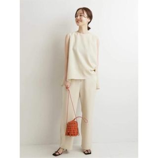 ◇IENA/イエナ セットアップ ノースリーブシャツ イージーパンツ 36サイズ