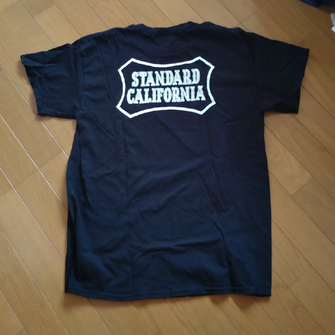 STANDARD CALIFORNIA(スタンダードカリフォルニア)のVANS　StandardCalifornia　logo tシャツ　Ｌ　黒 メンズのトップス(Tシャツ/カットソー(半袖/袖なし))の商品写真