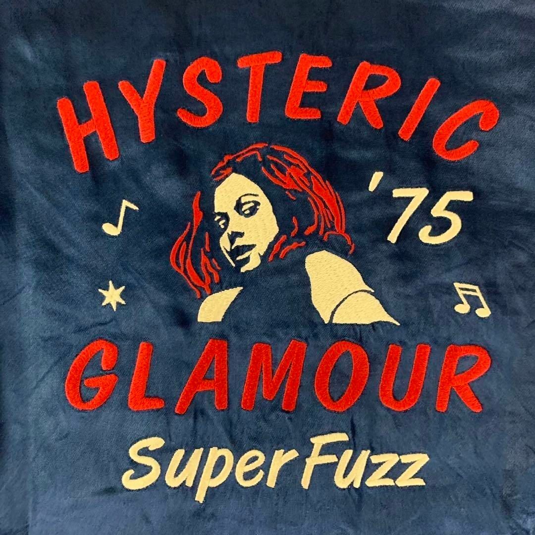 良品　HYSTERIC GLAMOUR ヒスガール　刺繍スカジャン　スーベニア