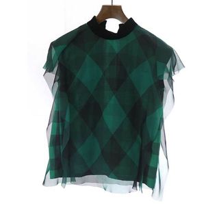 sacai - sacai サカイ 22SS バッファローチェックプルオーバーシャツ