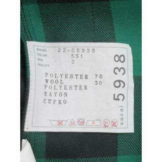 sacai - sacai サカイ 22SS バッファローチェックプルオーバーシャツ