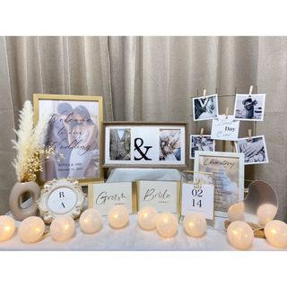 送料無料/新品 フォトサイン 受付サイン ミールヘーデン風 結婚式 装飾 送料無料/新品 フォトサイン 受付サイン ミールヘーデン風 結婚式 装飾