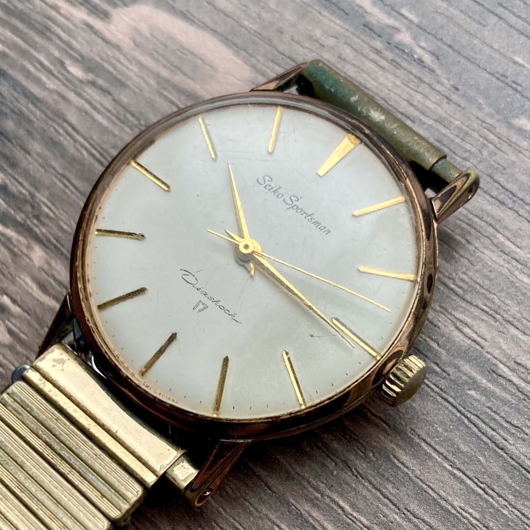 SEIKO - 【動作品】セイコー スポーツマン アンティーク 腕時計 1961年