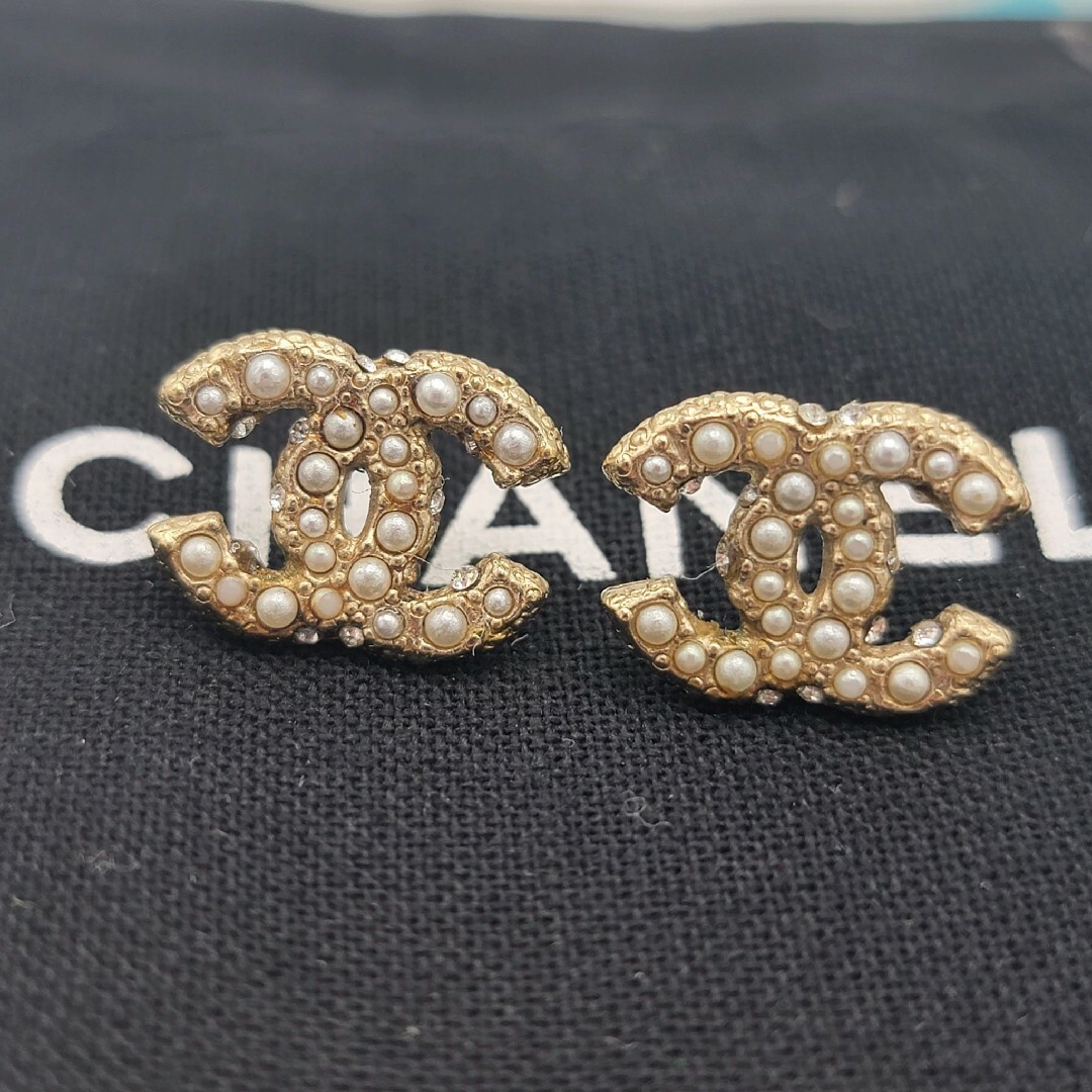 正規品　CHANEL パール　ピアス