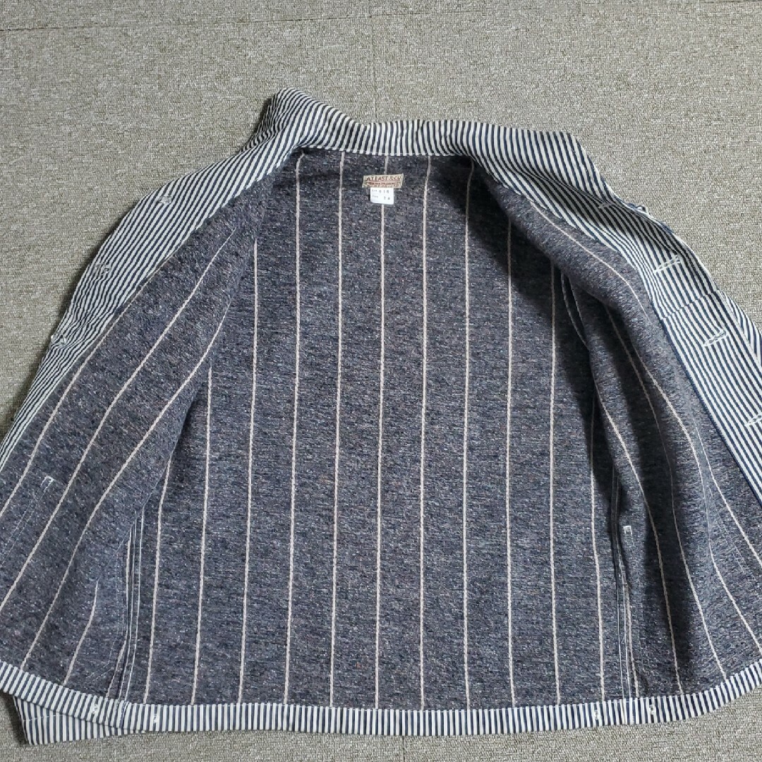 アットラスト ショールカラー カバーオール ジャケット 38 ATLAST