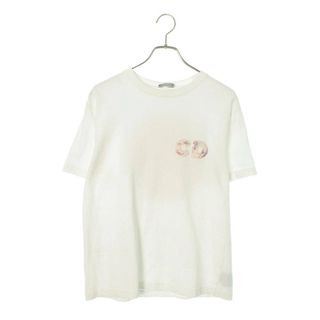 DIOR ディオール 22AW JARDIN フラワー刺繍半袖Tシャツ ホワイト 243J685A0677