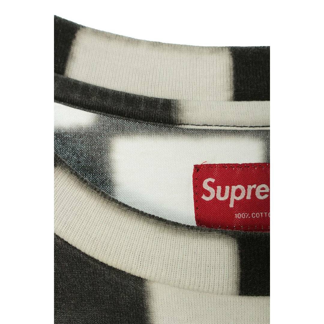 Supreme 2020SS Small Box Tee Checkerboard シュプリーム スモールボックスTシャツ チェッカーボード 半袖カットソー ボックスロゴ ブラック×ホワイト サイズS【220824】【新古品】【me04】