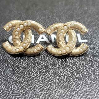 CHANEL - 確実正規品 CHANEL パール ピアスの通販 by きなこ｜シャネル ...