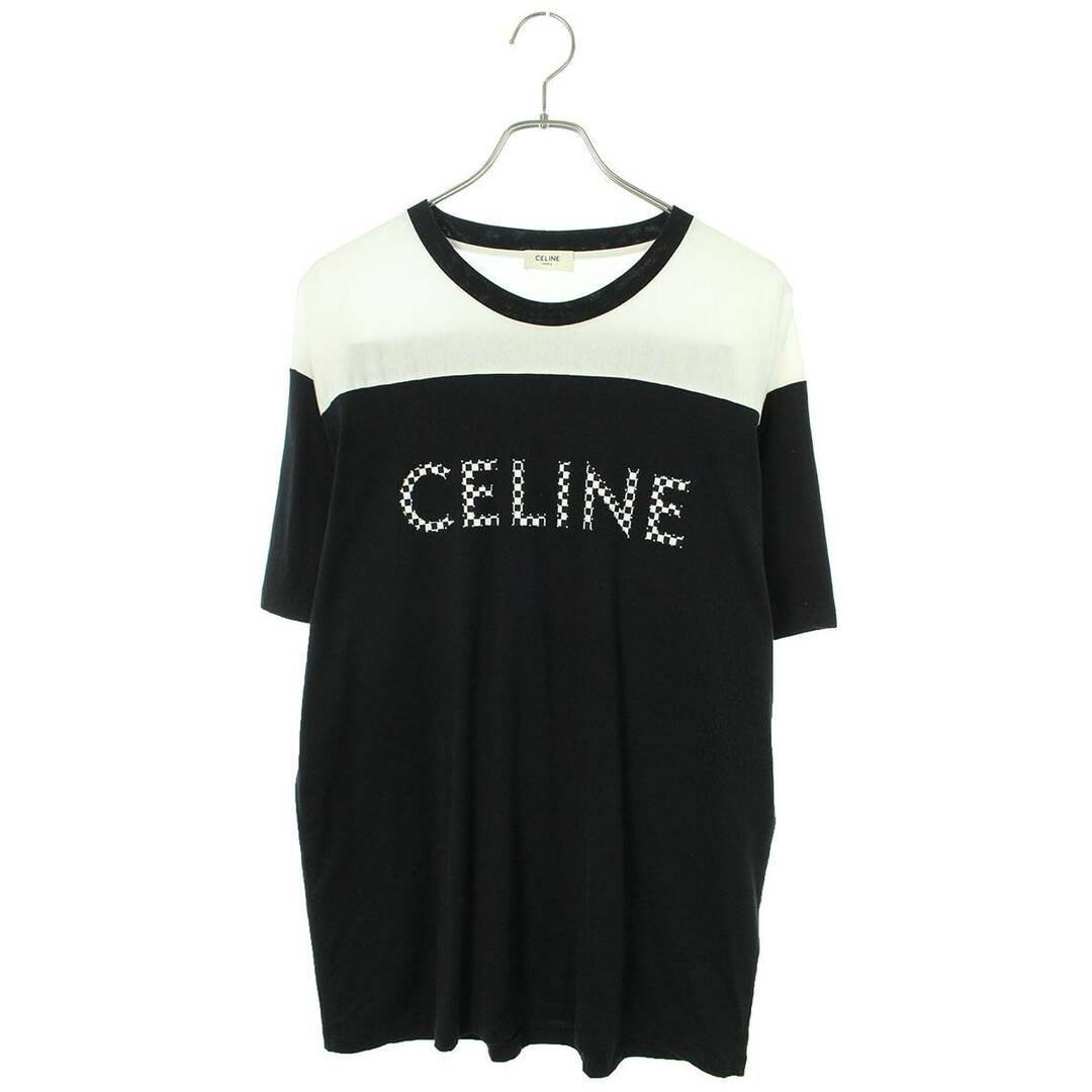 Celine スタッズ付きロゴTシャツ