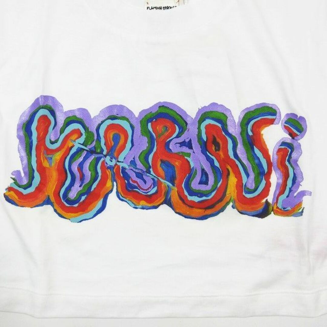 Marni(マルニ)の23SS マルニ MARNI クロップド Tシャツ カットソー ショート丈 半袖 レディースのトップス(Tシャツ(半袖/袖なし))の商品写真