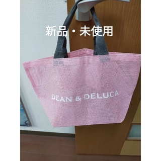 ディーンアンドデルーカ(DEAN & DELUCA)の新品 DEAN&DELUCA メッシュトートバッグ(ピンク)(トートバッグ)