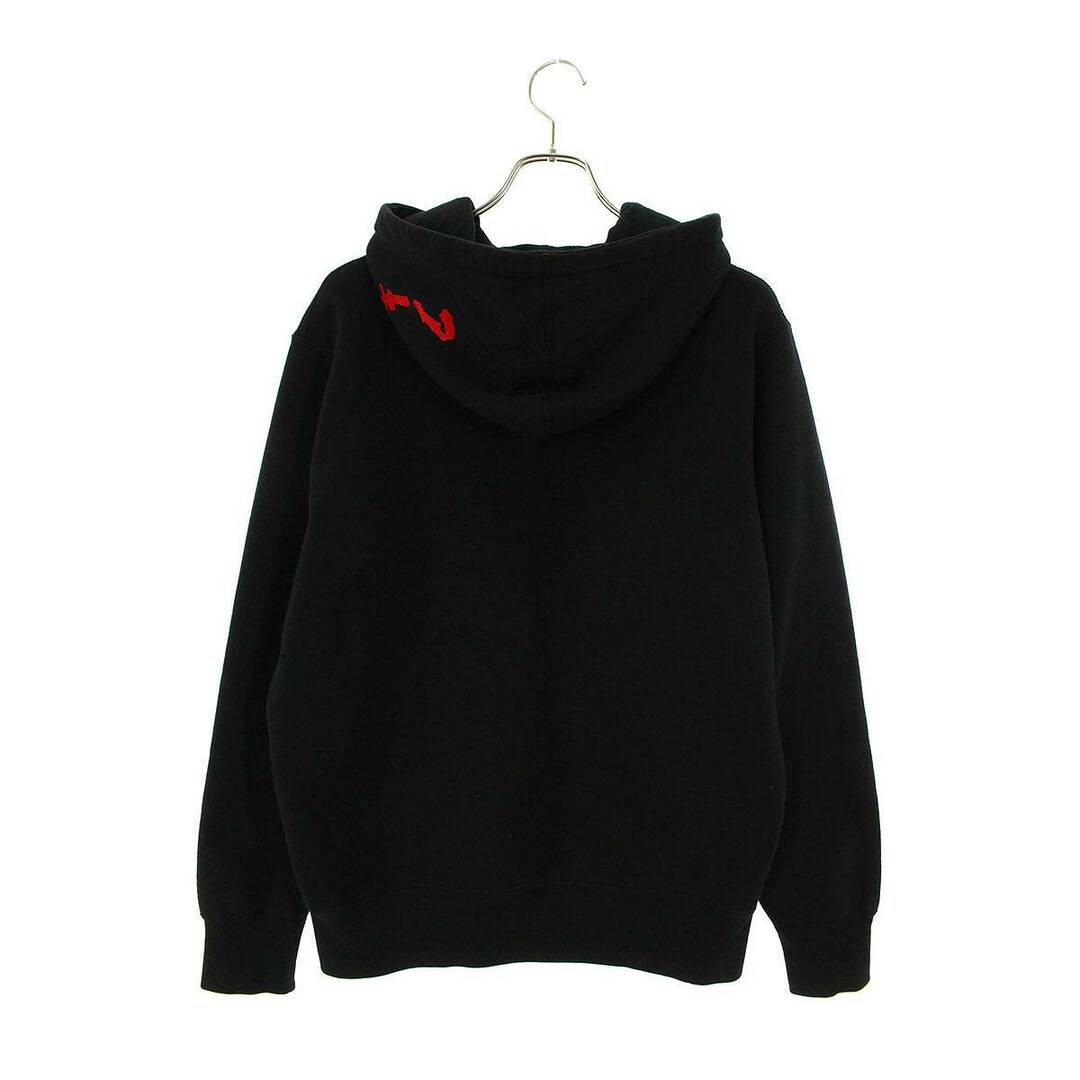 シュプリーム  17AW  Patches Hooded Sweatshirt アキラパッチワークプルオーバーパーカー メンズ L