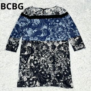 【美品・希少】BCBGMAXAZRIA ワンピース リゾート 花柄