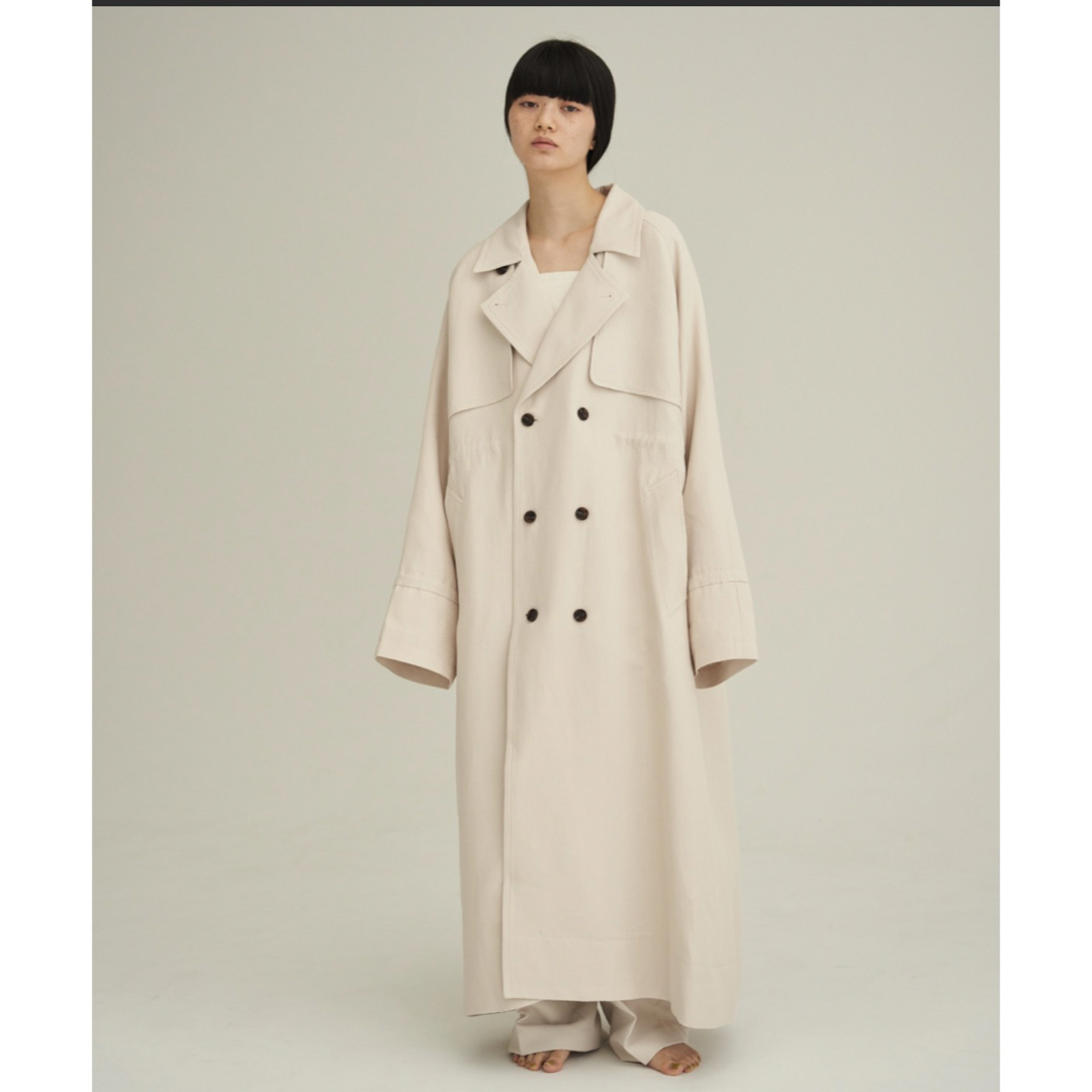 11,660円enof   long coat  オーバーサイズ　トレンチコート