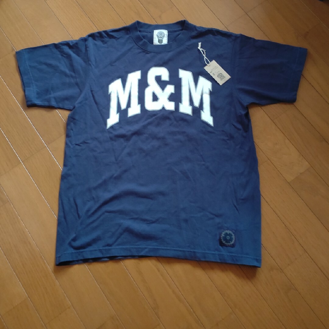 M&M(エムアンドエム)のМ＆М　CustomPerformance　Tシャツ　М　indigo メンズのトップス(Tシャツ/カットソー(半袖/袖なし))の商品写真