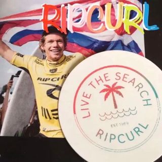 リップカール(Rip Curl)のRIPCURLリップカールUS限定searchグラデーションサークルステッカー(サーフィン)