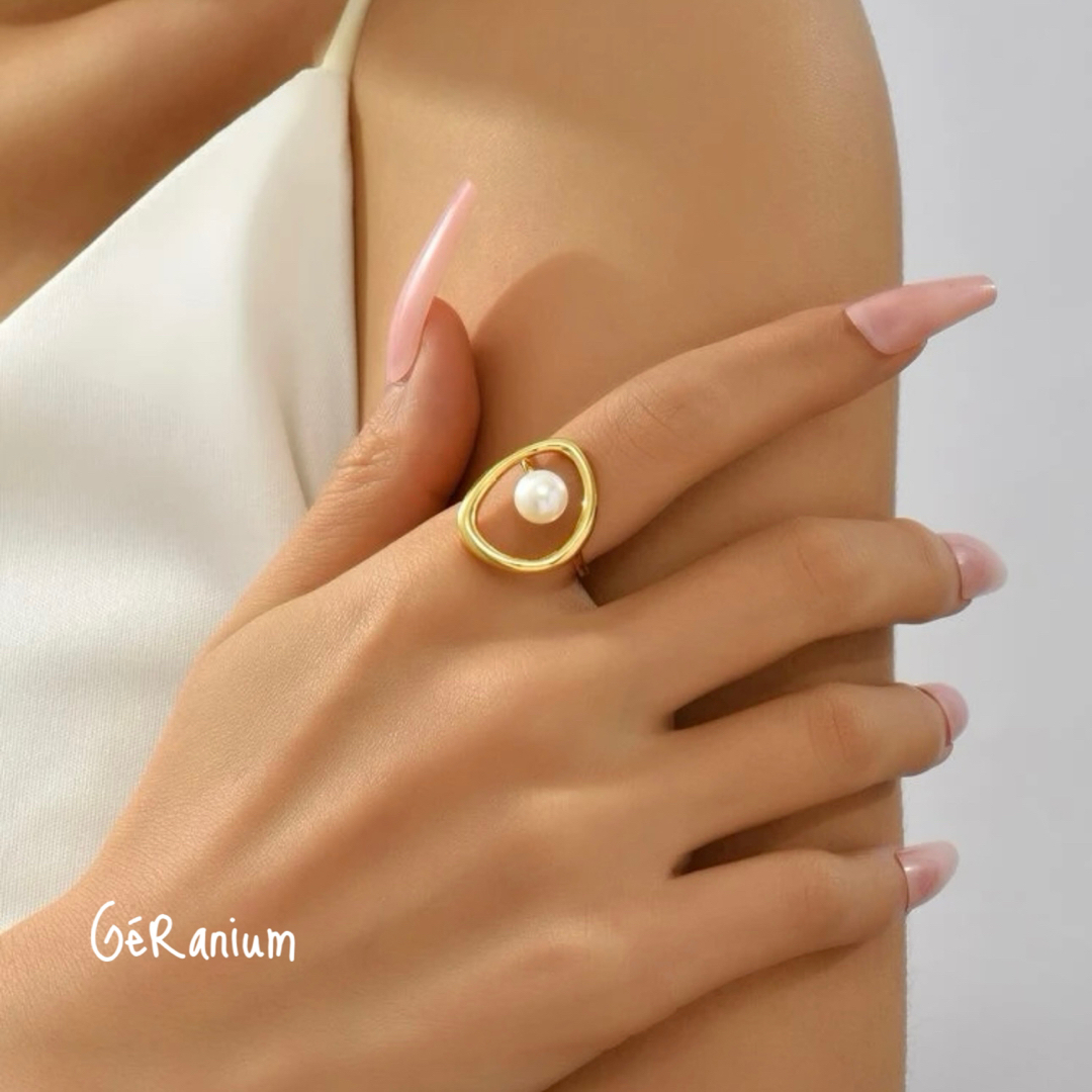 design pearl ring レディースのアクセサリー(リング(指輪))の商品写真