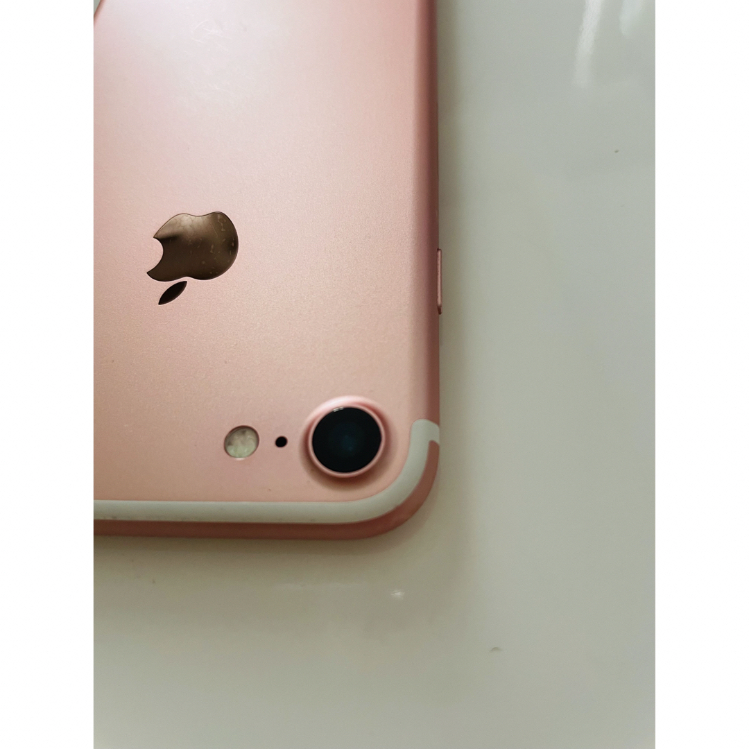 iphone 7 32GB ローズゴールド　SIMフリー　美品 5