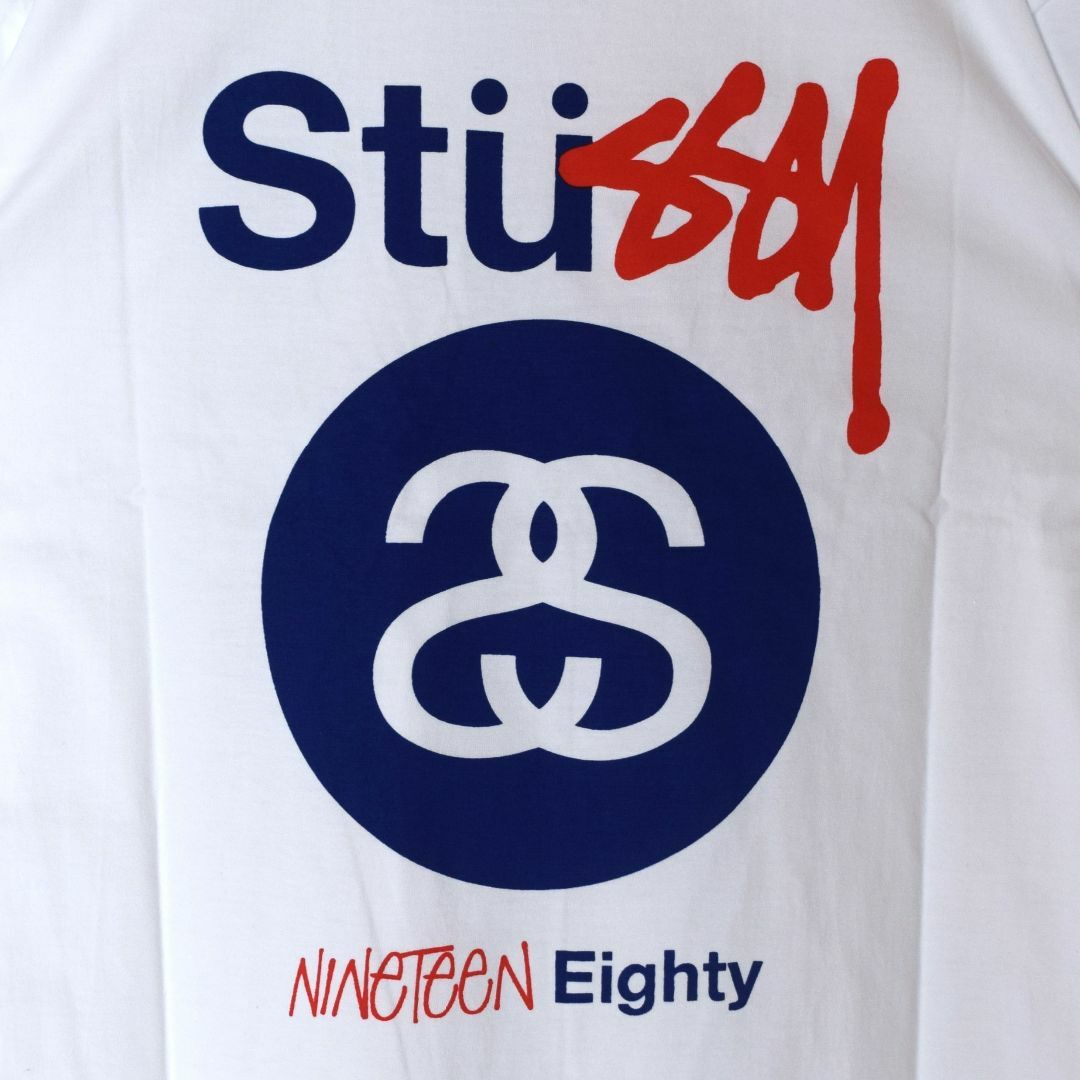 スチューシー(STUSSY) ビッグロゴ 長袖Tシャツ ワールドツアー L