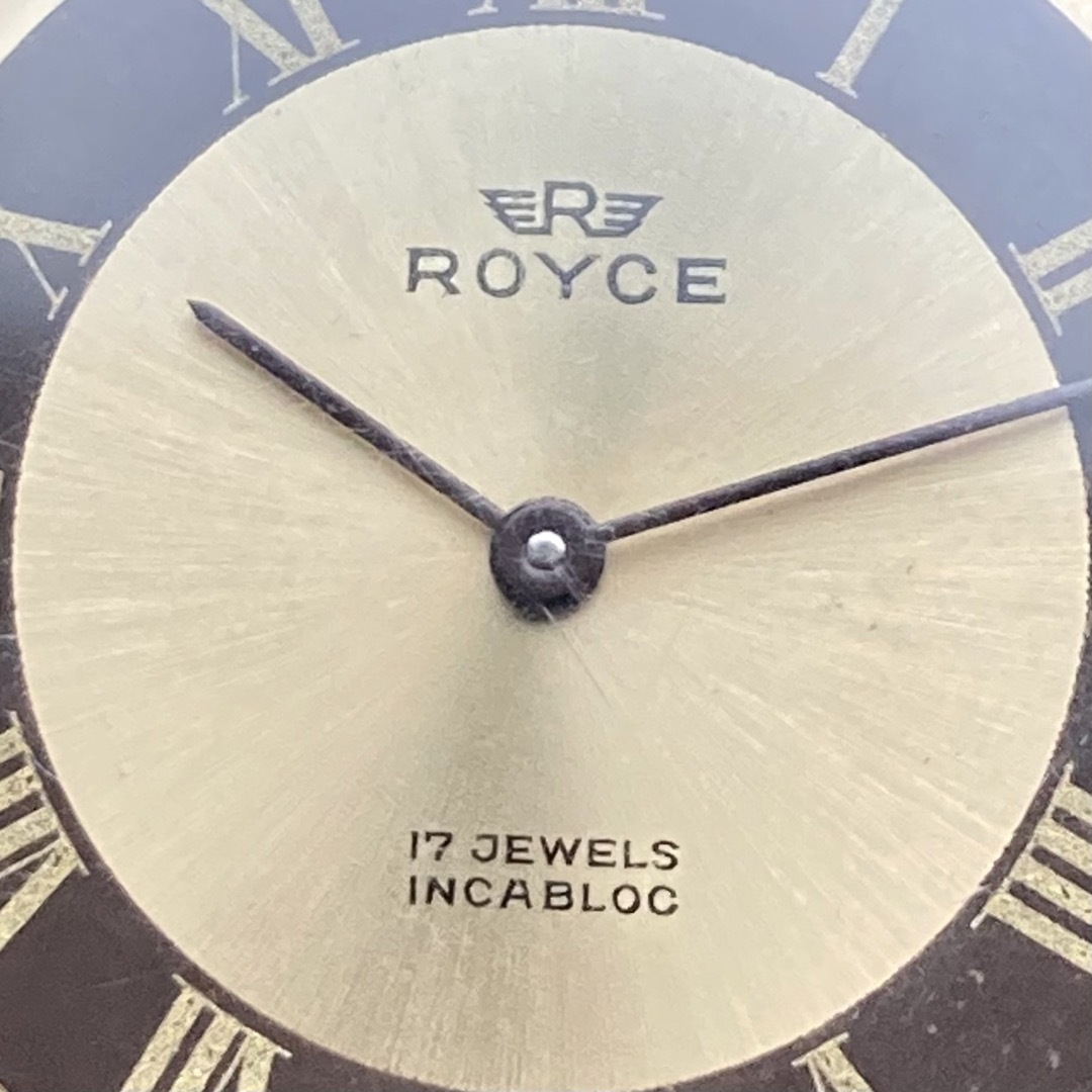 【動作良好】ロイス ROYCE アンティーク 懐中時計 手巻き スイス
