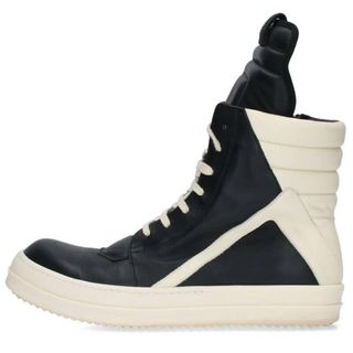 Rick Owens リックオウエンス 20SS RAMONES SNEAKERS ラモーンズハイカットスニーカー 41 ブラック RU20S7890-LPO