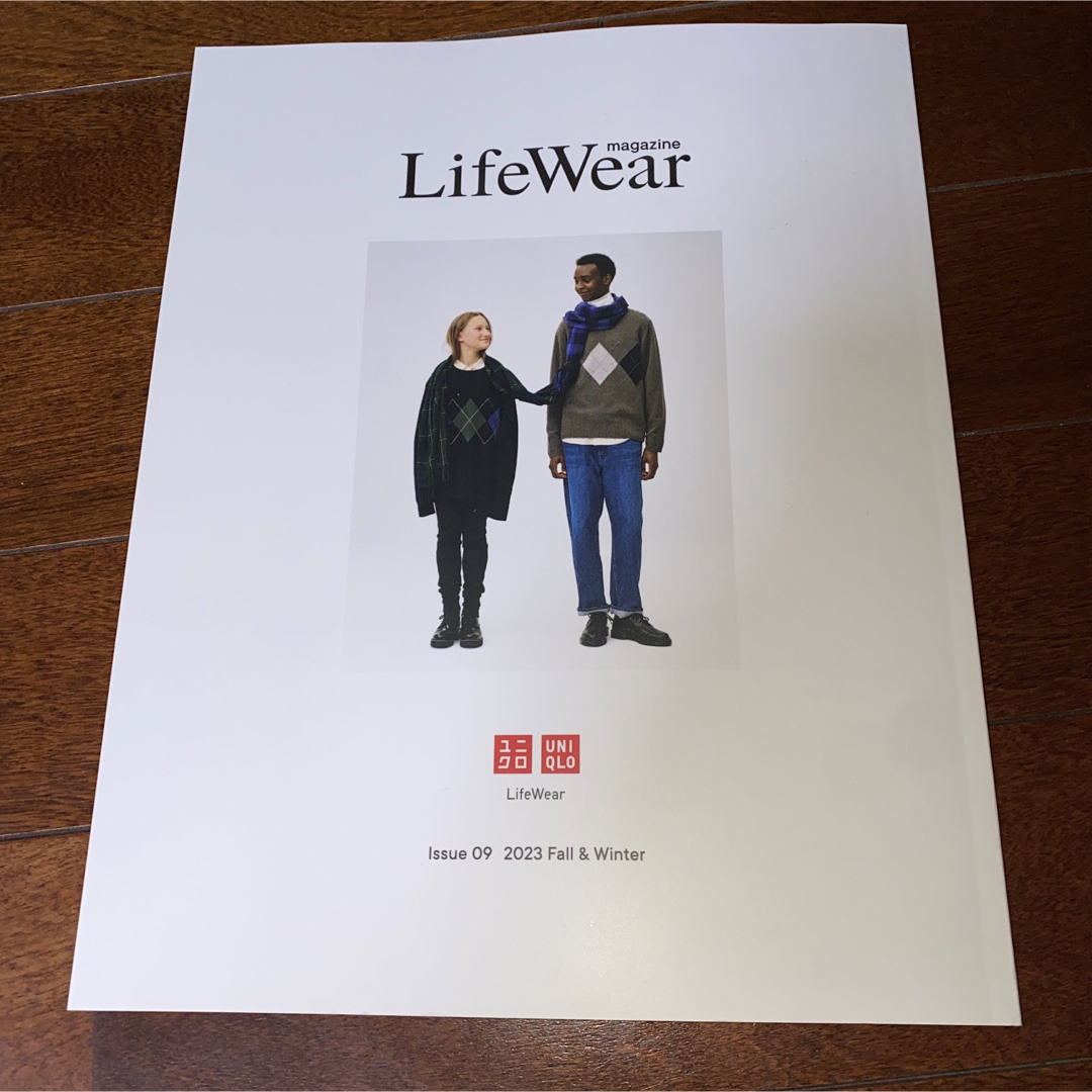 UNIQLO(ユニクロ)の2023 AW ユニクロ　カタログ LifeWear issue 09 イチロー エンタメ/ホビーの雑誌(ファッション)の商品写真