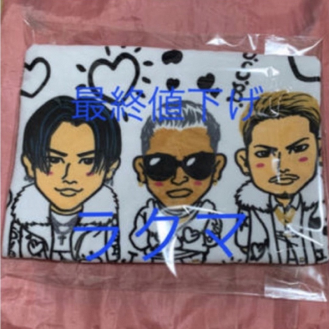 三代目フェイスタオル 三代目 ビッグタオル 登坂広臣缶バッジ 岩田剛典缶バッジ | フリマアプリ ラクマ