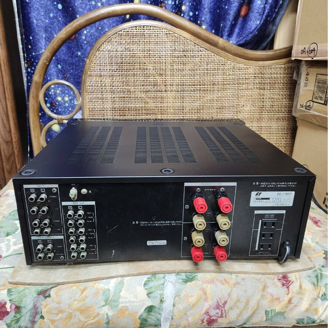 完全レストア整備済!完動超美品!山水高級プリメインアンプAU-a607i