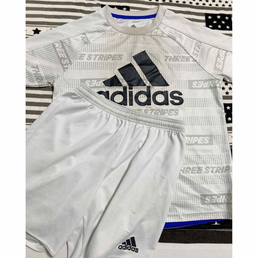 adidas(アディダス)のadidas サッカーウエア上下 スポーツ/アウトドアのサッカー/フットサル(ウェア)の商品写真