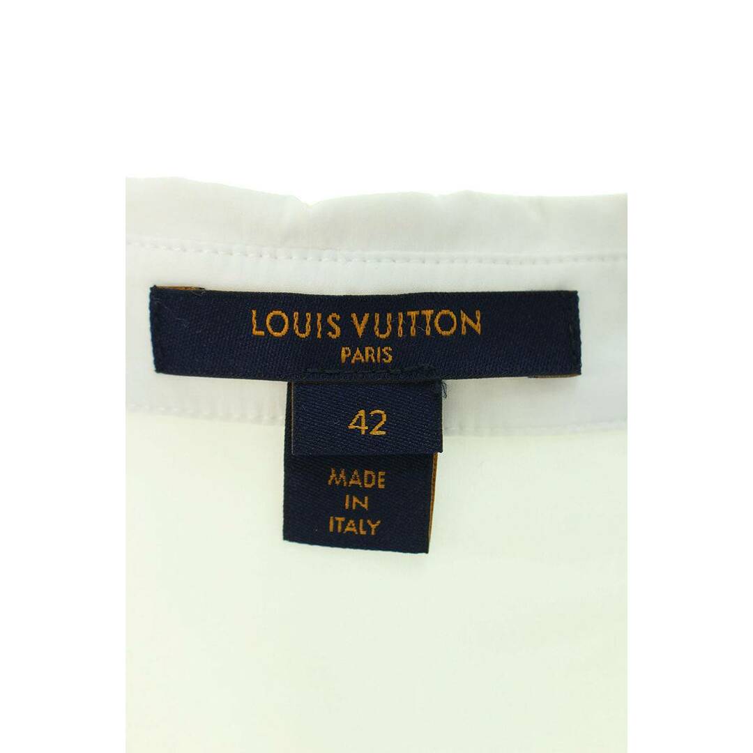 LOUIS VUITTON(ルイヴィトン)のルイヴィトン  21SS  RW211B QBF FKTO64 スナップボタンストラップ長袖シャツ レディース 42 レディースのトップス(シャツ/ブラウス(長袖/七分))の商品写真